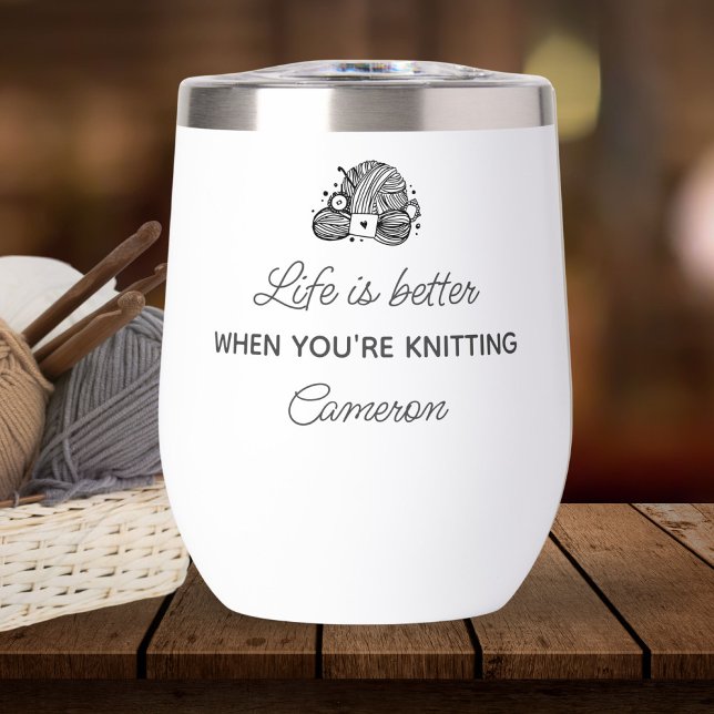 Gracioso regalo de punto, cita de punto personaliz (Subido por el creador)