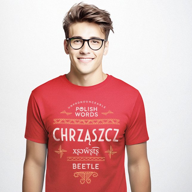 Gracioso regalo en polaco a escarabajo camiseta (Funny Polish Language Gifts Beetle T-Shirt)