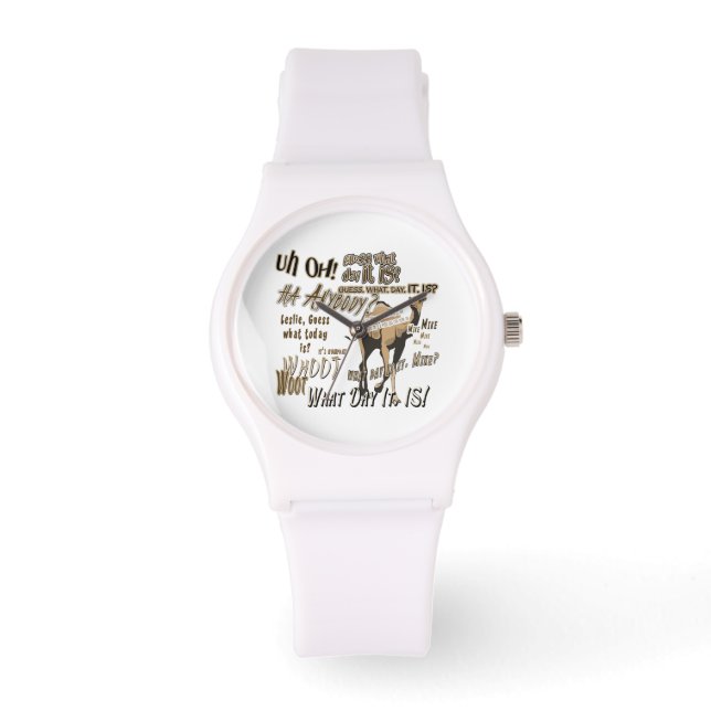 Gracioso reloj de camellos HumpDay (Anverso)