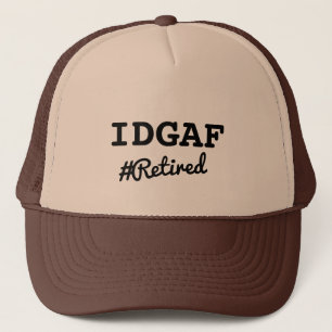 Gracioso retiro de Personalizable Cita a Gorra de