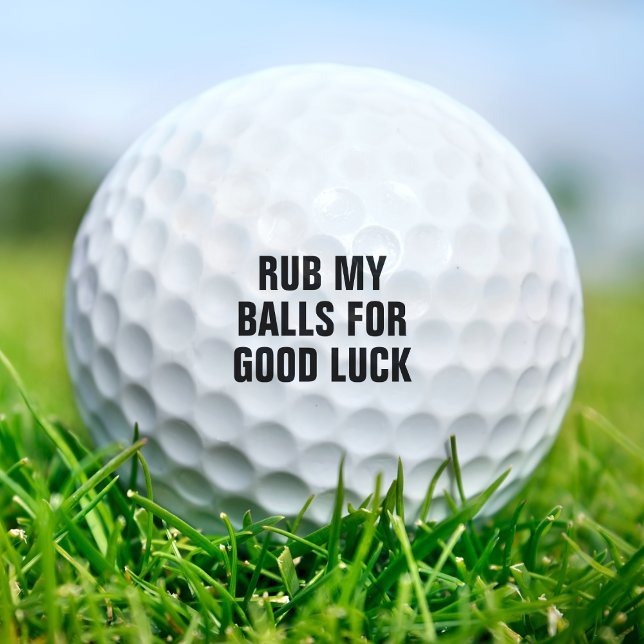 Gracioso Ropa Mis Bolas Por Humor Sucio De Chiste  (Funny Rub My Balls For Good Luck Dirty Joke Humor
)