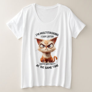 Gracioso sarcasmo multitarea arte de palabras de g