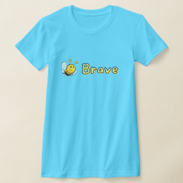 Gracioso sea valiente camiseta (Distribución)