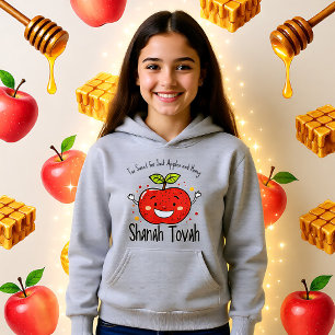 🍎 Gracioso Shanah Tovah con texto personalizado