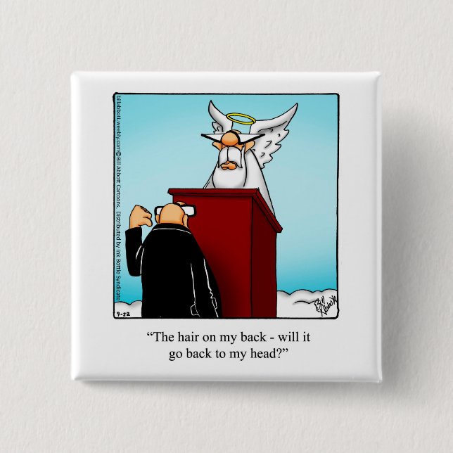 Gracioso Sobre El Botón De Cumpleaños Del Humor De (Anverso)