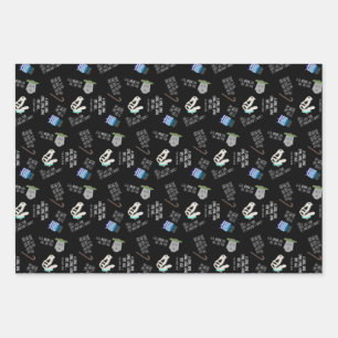 Gracioso Sobre El Papel De Envoltura De Colina