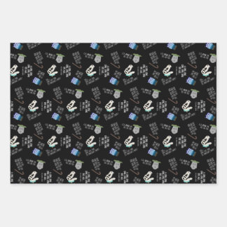 Gracioso Sobre El Papel De Envoltura De Colina