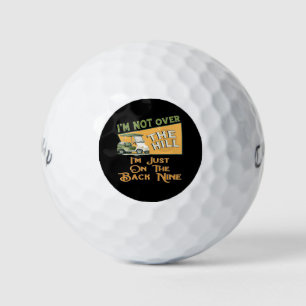 Gracioso Sobre Las Bolas De Golf De Hill 70 Años