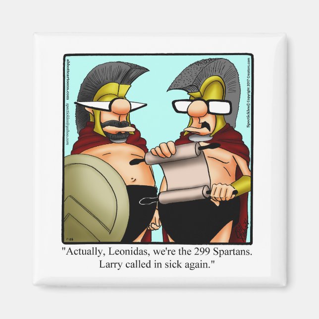 Gracioso Stuffer Imanes Humorísticos (Frente)