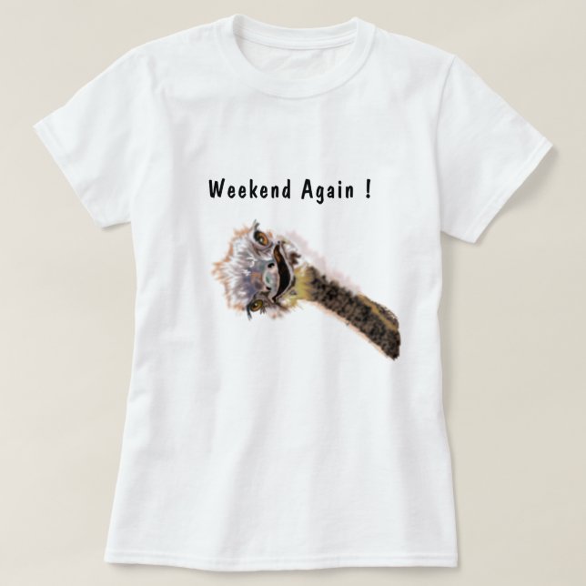 Gracioso texto de camiseta - Fin de semana de nuev (Diseño del anverso)