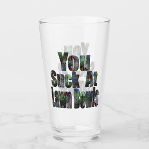 Gracioso vaso de cerveza de hierba,