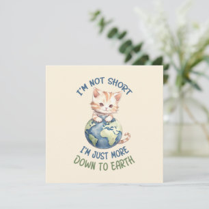 Gracioso y lindo gato - Abajo a la Tierra (2)