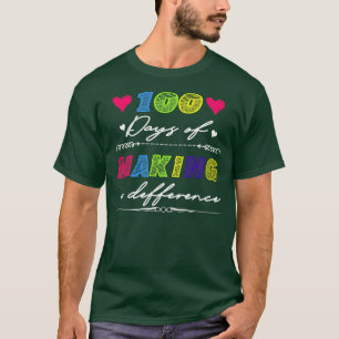 graciosos 100 Días De Hacer Una Camisa De Diferenc