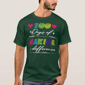 graciosos 100 Días De Hacer Una Camisa De Diferenc
