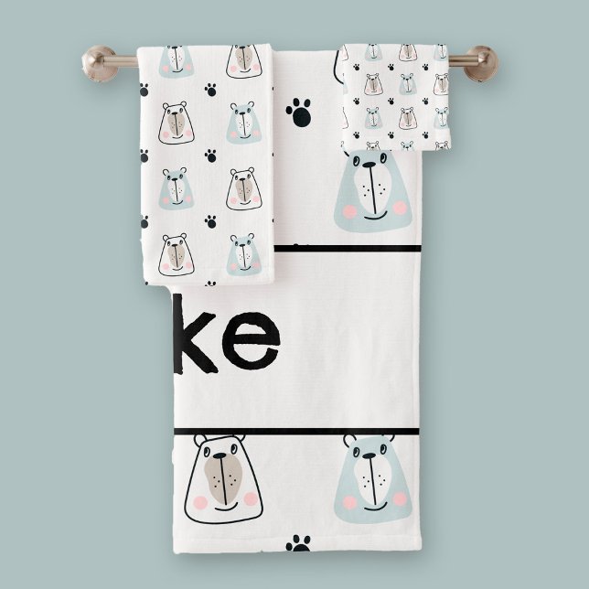 Graciosos Bears Kids (kids towel set)