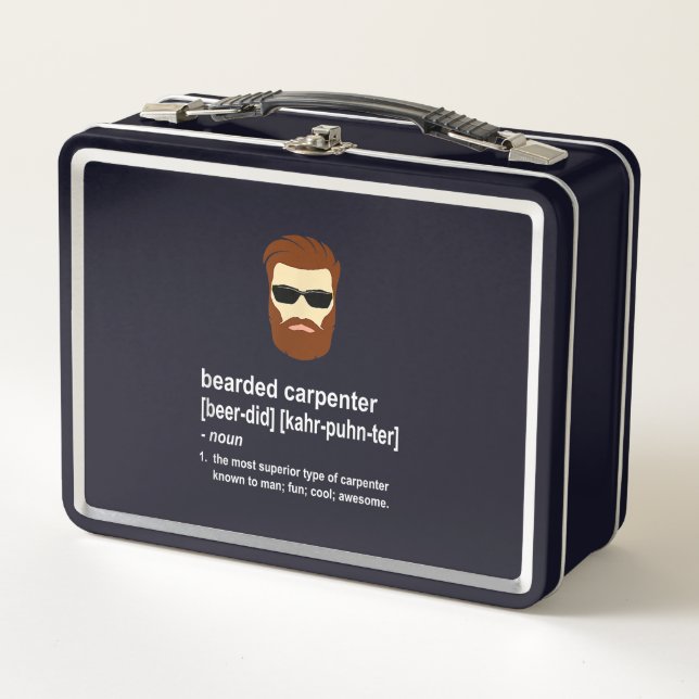 Graciosos carpinteros de barba (Anverso)