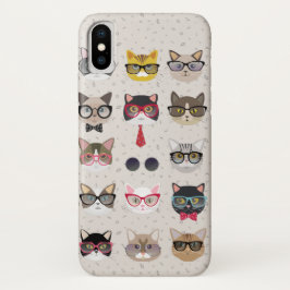 Graciosos gatos con Funda para iPhone 7 Plus Glass
