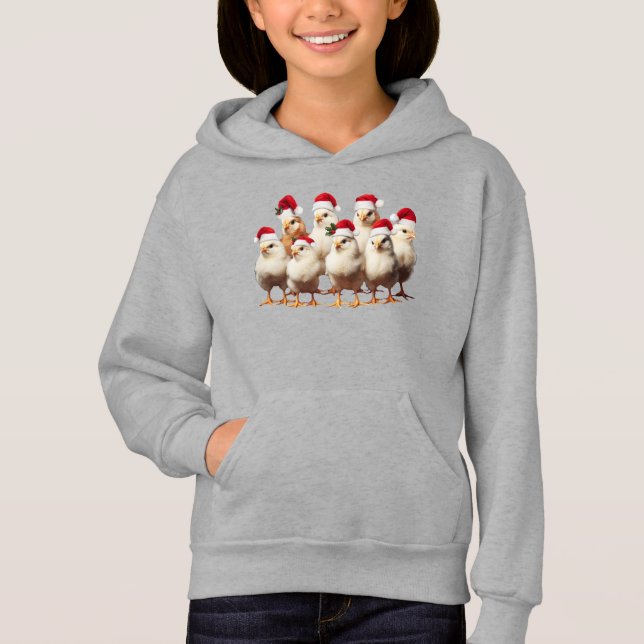 Graciosos Navidades de pollo, regalo de amante de  (Anverso)