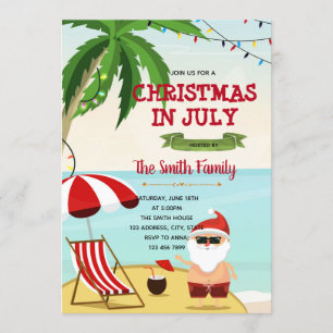 Graciosos navidades en una invitación justamente