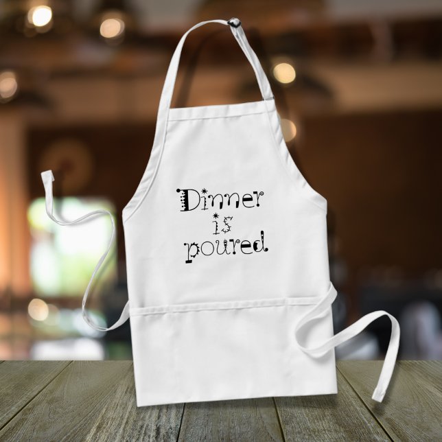 Graciosos regalos de delantal humor citas ideas de (A funny women's apron modern humor gift. A cute, humorous saying for the cook that prefers wine!)