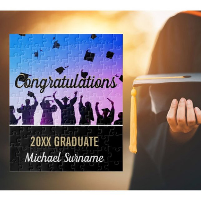 ¡Grad Gift! Rompecabezas de graduación popular (Subido por el creador)