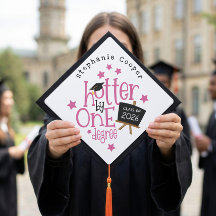 Grad Grad 2025 Hotter De Texto Rosa Por Un Grado