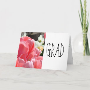 GRAD tarjetas de felicitación Enhorabuena Tulipane