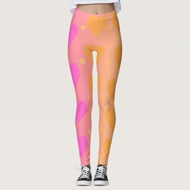 gradient heart leggings (Anverso)