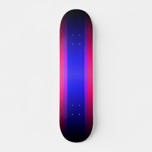 Gradiente azul morado y rosa: Skateboard personali