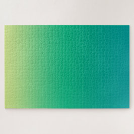 Gradiente de color verde azul rompecabezas rompeca