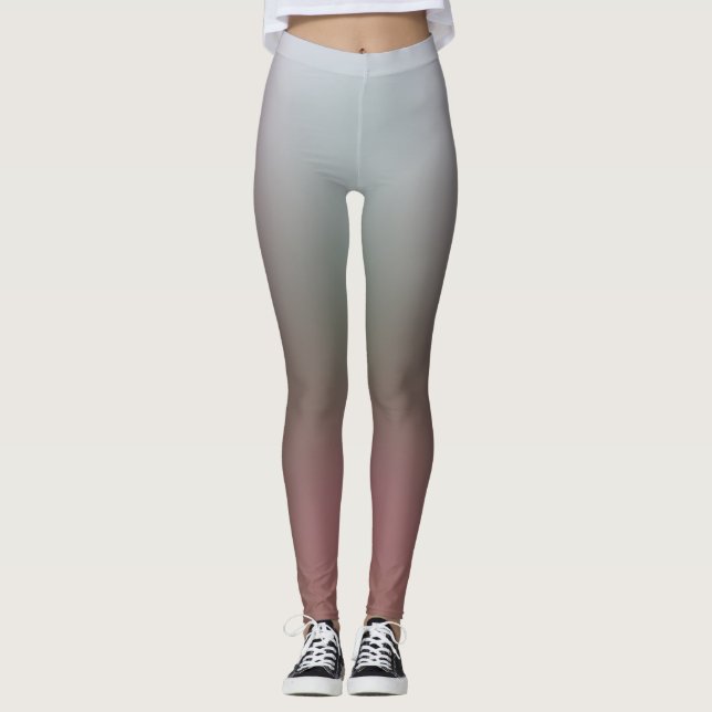 gradiente de forma libre en leggings (Anverso)