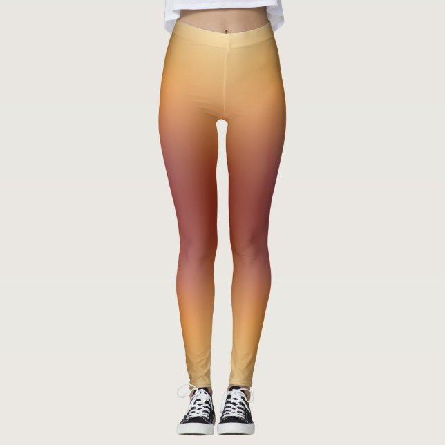 gradiente de forma libre en leggings extra pequeño (Anverso)