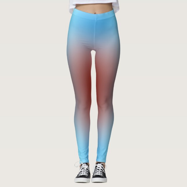 gradiente de forma libre en leggings extra pequeño (Anverso)
