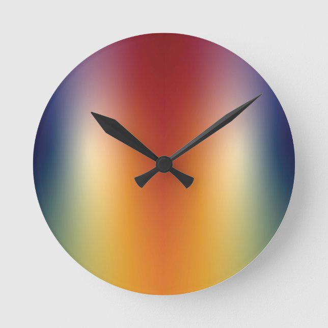 gradiente de forma libre en reloj de pared (Anverso)