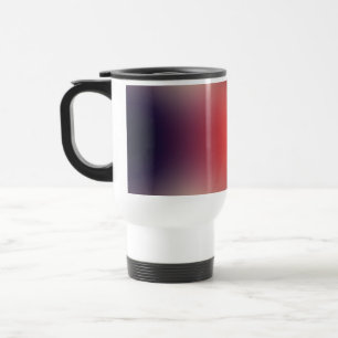 gradiente de forma libre en taza de viaje