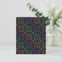 Gradiente de Mandala 4,5" x 5,6" Hoja de papel pla