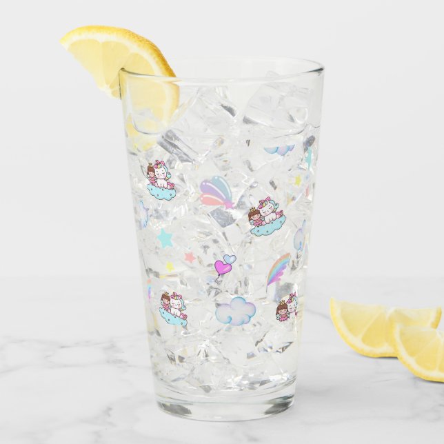 Gradiente de patrón de arcoiris de la princesa Mag (Anverso (hielo))