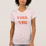 Gradiente de yoga en camiseta<br><div class="desc">¡Porque el yoga es delicioso!</div>