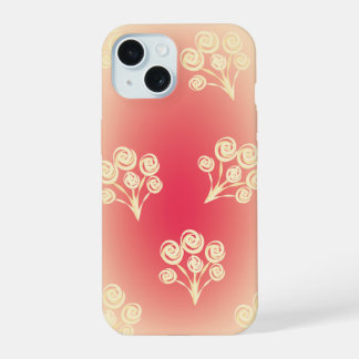 Gradiente estético con flores