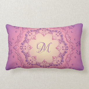 Gradiente floral étnico Mandala. almohada lumbar
