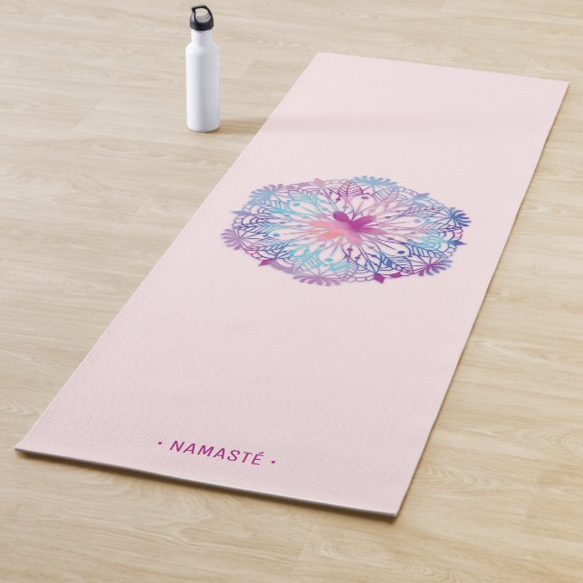 Gradiente Mandala Lotus Flor Yoga Mat [1] (In situ)