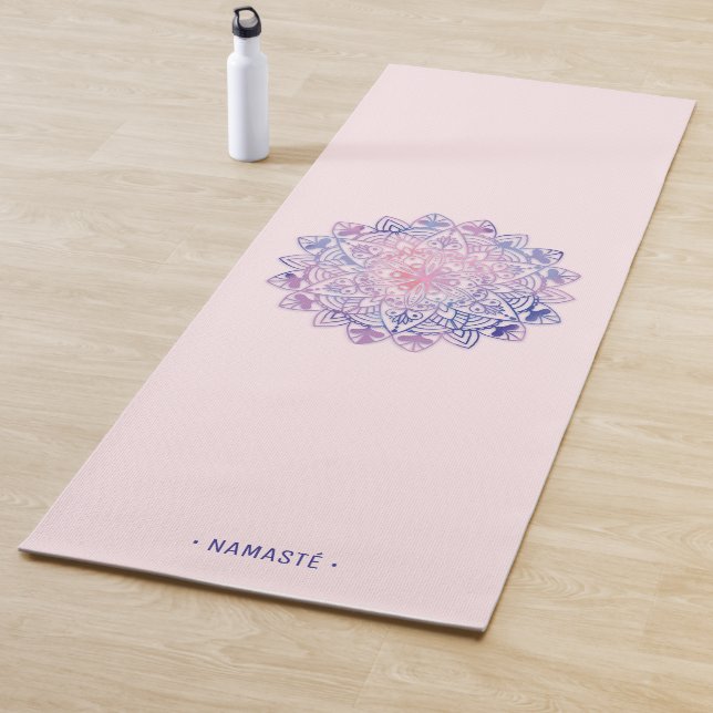 Gradiente Mandala Lotus Flor Yoga Mat [3] (In situ)