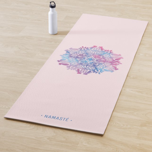 Gradiente Mandala Lotus Flor Yoga Mat [5] (In situ)