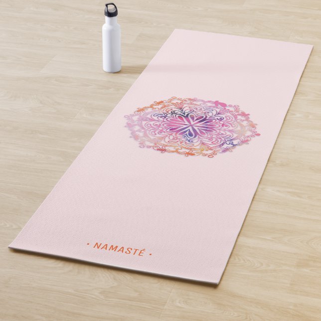 Gradiente Mandala Lotus Flor Yoga Mat [7] (In situ)