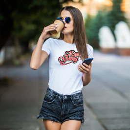 Gradiente Negrita Seguir Camiseta