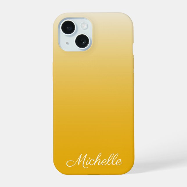 Gradiente personalizado amarillo oscuro (Reverso )