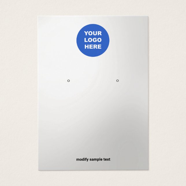 Gradiente plateado Añadir tarjeta de visualización (Frente)