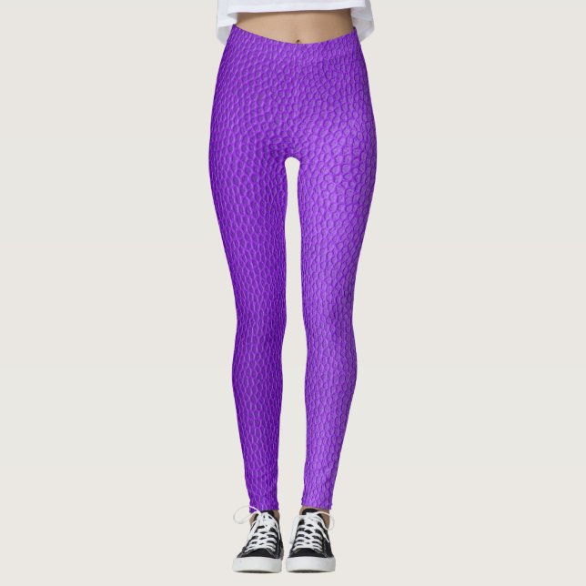 Gradiente Purple Elegant Leggings (Anverso)