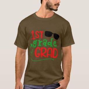 Grado de 1º grado Camiseta Oscura Básica