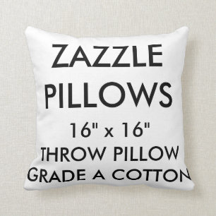 Grado de encargo de Zazzle una plantilla del Cojín